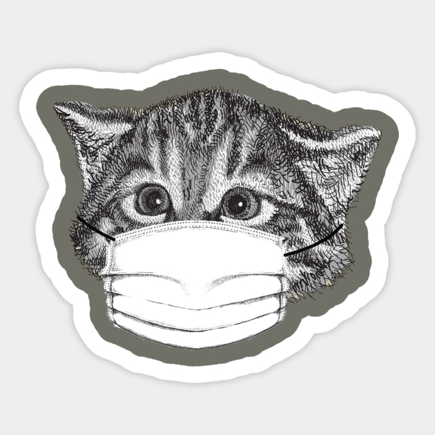 funny cat gift Sticker by MariaB